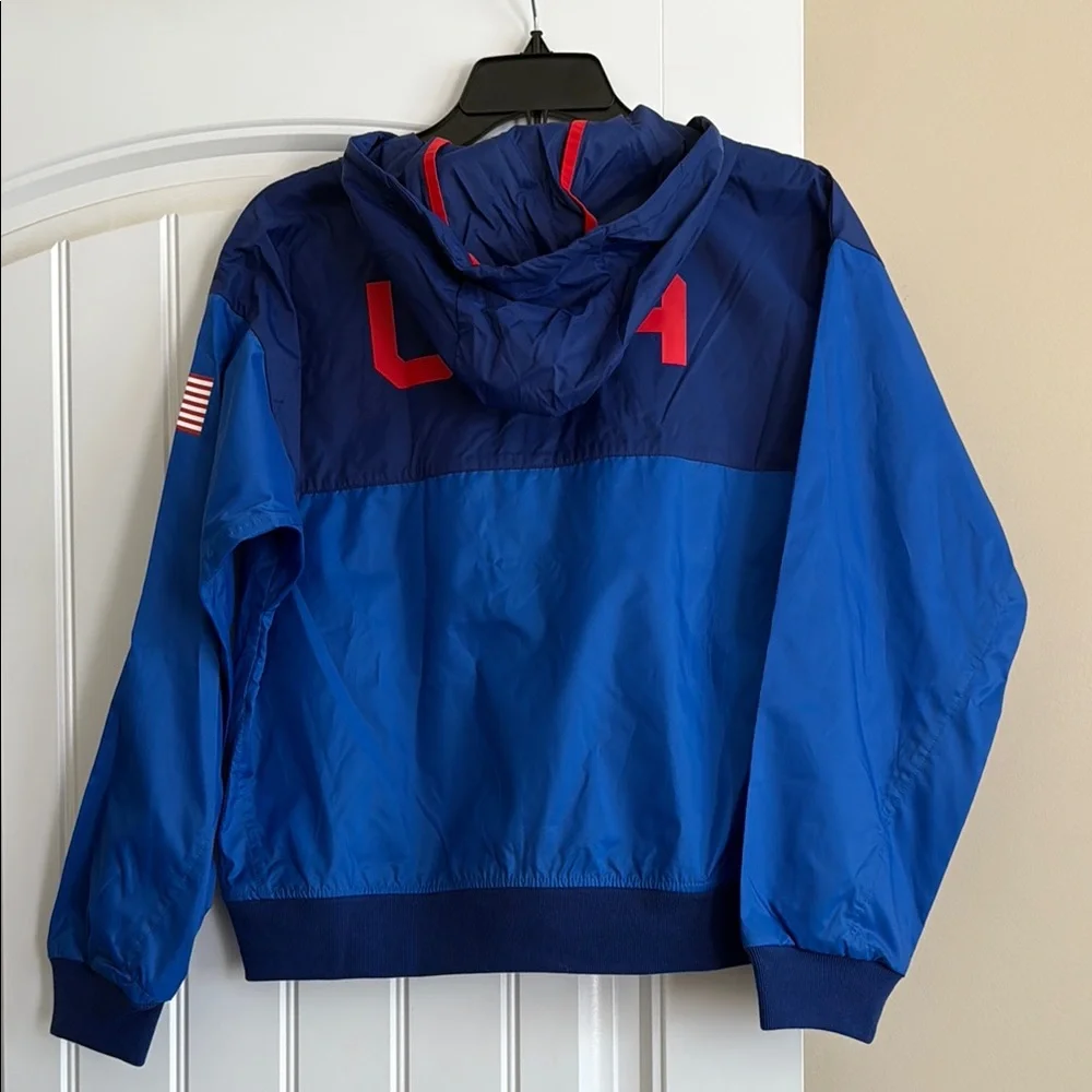 NIKE Official Team USA Olympics 2020 COLLECTIBLE Blue Nike Jacket Size S